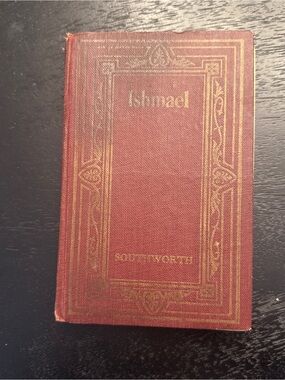 Ishmael Hardcover Book By Southworth- Burgundy with Gold Embossing